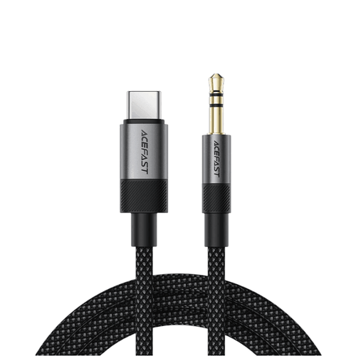 AcerFast audio cable with USB-C and 3.5mm jack on a white background