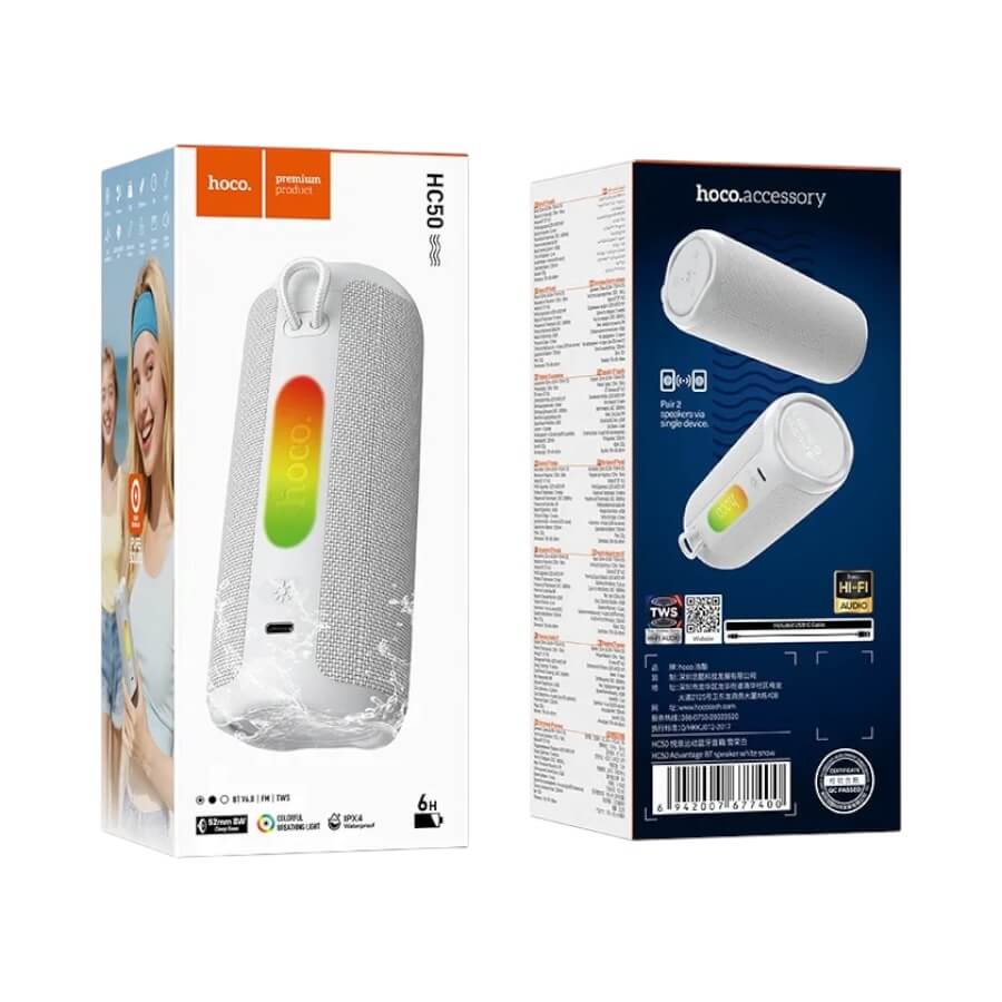 Hoco HC50 RGB Bluetooth Speaker