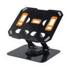 Shop the YD-711 Heavy Duty Metal Desktop Phone & Tablet Stand at TechGear. Features 360° rotation, non-slip stability, and a foldable design. Fast delivery in Lebanon!