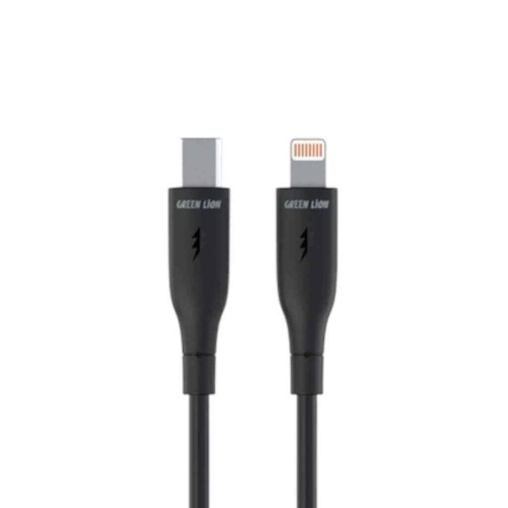 Green Lion USB-C To Lightning
PVC Cable - Black