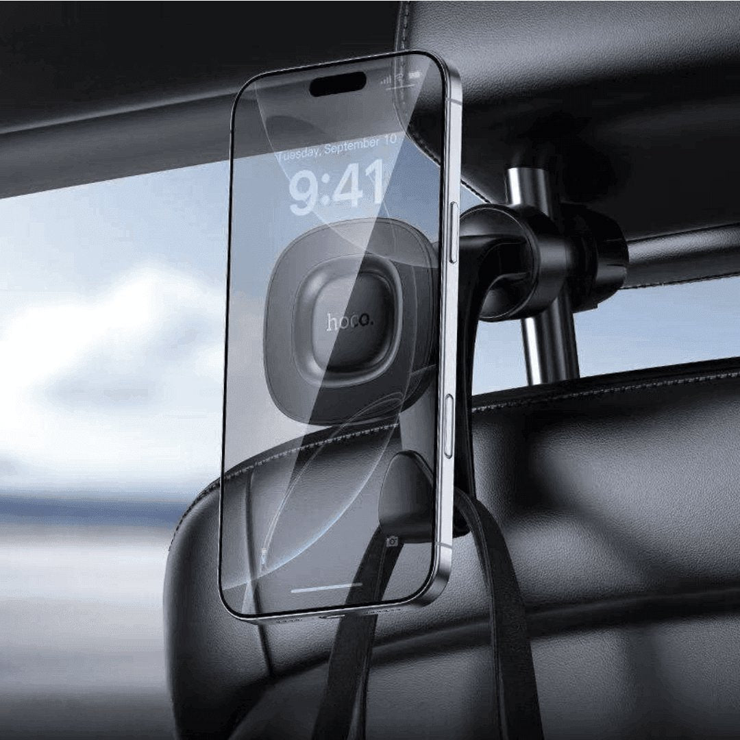 Hoco H99 2 in 1 Car Holder-Headrest Mounted Phone Stand Phone Holder Hoco 