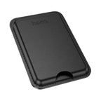 Black Magnetic Wallet with 'hoco' branding on a white background