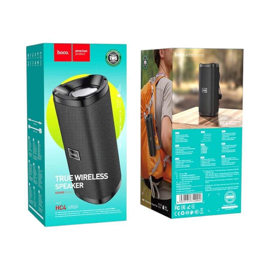 Hoco HC4 Wireless Speaker - Black
