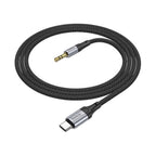 Hoco UPA26 AUX to Type-C Hi-Fi Braided Cable | TechGear Lebanon