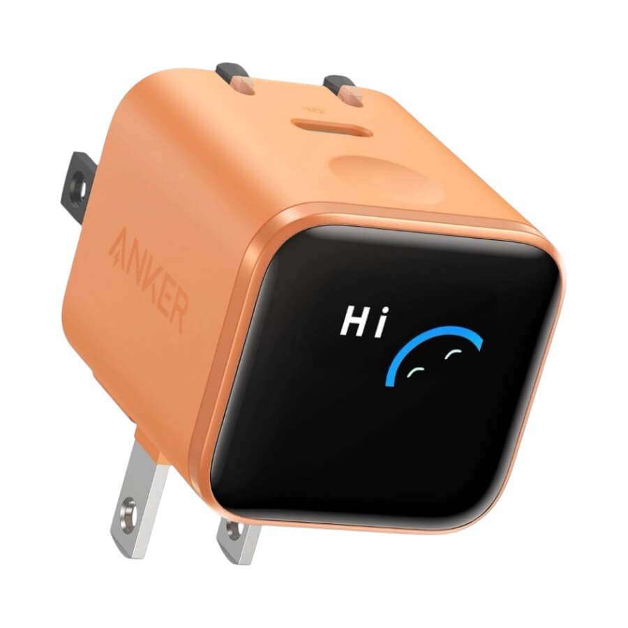 Anker Nano Charger (45W, Smart Display, 180° Foldable)