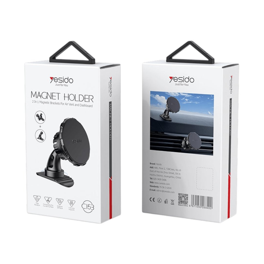 Yesido C153 Car 360 Degree Rotation Phone Magnetic Holder | TechGear Lebanon