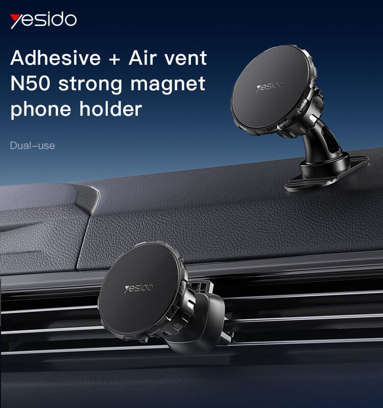 Yesido C153 Car 360 Degree Rotation Phone Magnetic Holder | TechGear Lebanon