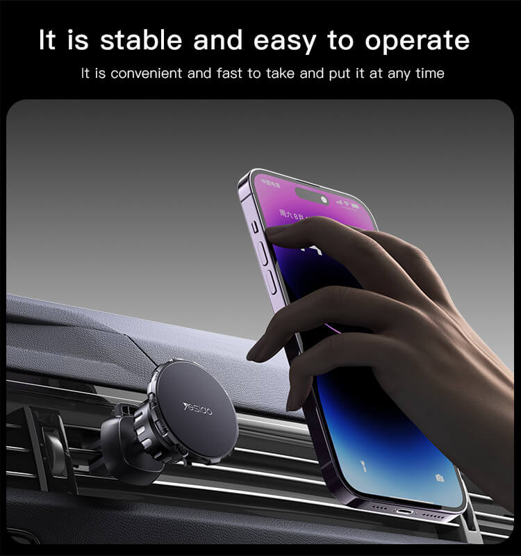Yesido C153 Car 360 Degree Rotation Phone Magnetic Holder | TechGear Lebanon