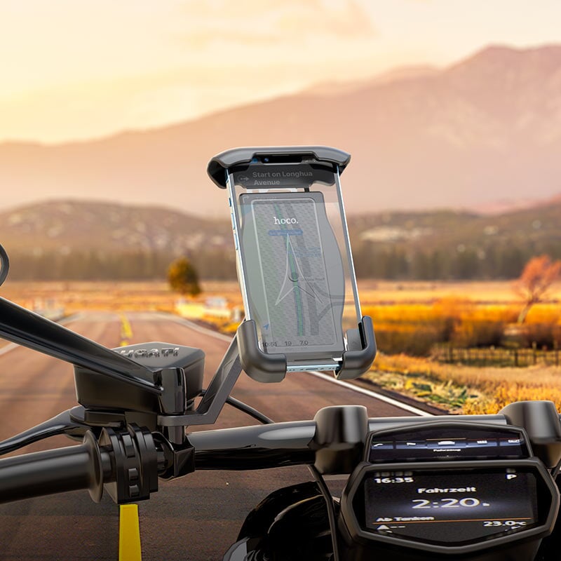 Hoco CA119 motorcycle rearview mirror holder for phone Phone Holder Hoco 